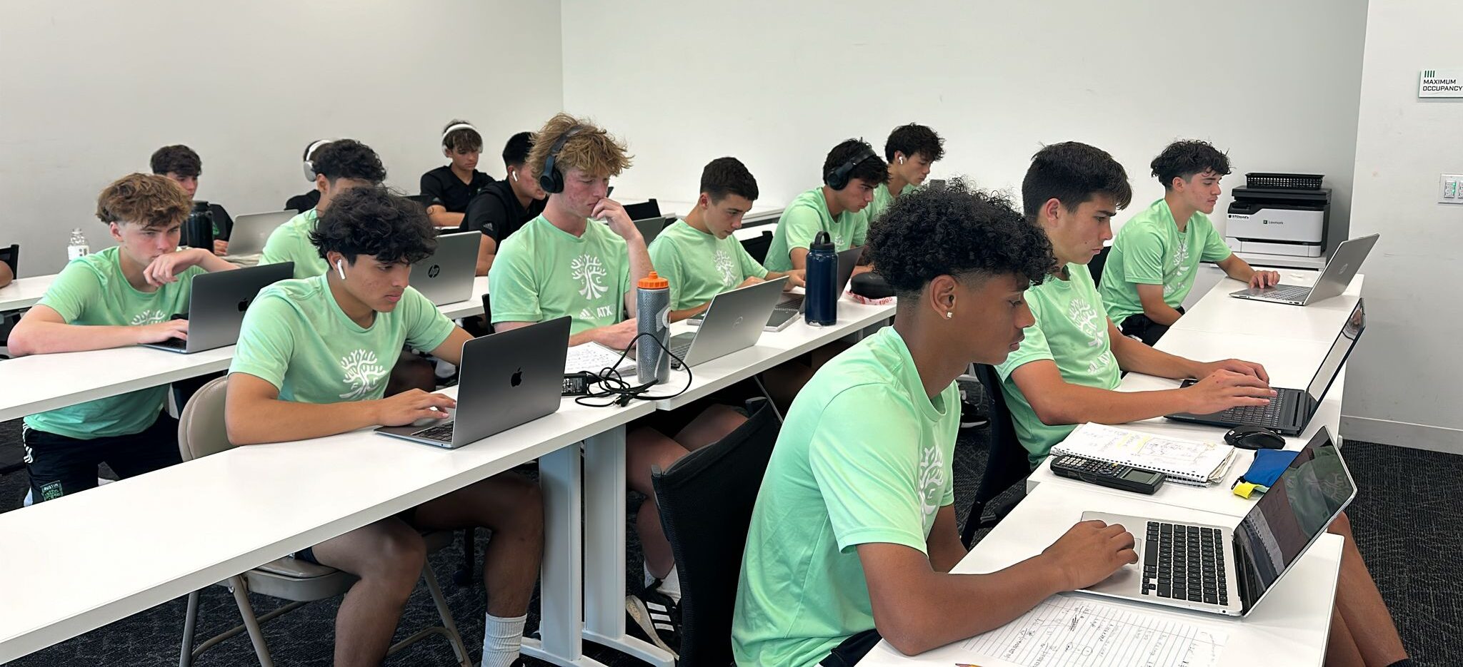 Testimonial section SIA Academy